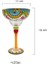 08 270 ml Yaratıcı Margarita Şarap Gözlük El Yapımı Renkli Kokteyl Bardağı Avrupa Kadeh Bardak Şampanya Bardağı Yaratıcı Şarap Gözlük Bar (Yurt Dışından) 1