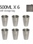 500 ml Açık Kamp Bardak 2/4/6 Adet Set 304 Paslanmaz Çelik Su Çay Bira Kahve Piknik Barbekü Barbekü Yürüyüş Soğuk Içecekler Taşınabilir (Yurt Dışından) 1