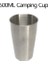 500 ml Açık Kamp Bardak 2/4/6 Adet Set 304 Paslanmaz Çelik Su Çay Bira Kahve Piknik Barbekü Barbekü Yürüyüş Soğuk Içecekler Taşınabilir (Yurt Dışından) 2