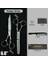6026-KIT Univinlions 6 "saç Makas Siyah Berber Makası Berber Inceltme Makası Kuaförlük Profesyonel Berber Kiti Kuaför Için (Yurt Dışından) 2