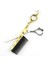 Kesme 6.0 "wahl 440C Saç Makas Tarak Profesyonel Kuaförlük Makas Japonya Berber Makası (Yurt Dışından) 3