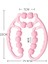 Mor-D Halka Şeklindeki Bacak Kelepçe Masajı Rahatlatıcı Plastik Bacak Rulo Rulo Bar Yoga Dört Tekerlekli Masaj Halka Şeklindeki Bacak Kelepçesi (Yurt Dışından) 4