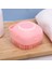 Kare-Pembe Silikon Kafa Vücut Saç Derisine Masaj Fırçası Silikon Şampuan Fırçası Saç Yıkama Tarağı Duş Fırçası Banyo Spa Masaj Fırçası Saç Fırçası (Yurt Dışından) 1