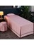 Yatak Örtüsü Pembe Kare 190X80 cm Kozmetik Pamuk ve Keten Yatak Örtüsü Çarşaf Lüks Madencilik Kulak Masaj Yatağı Salon Tek Kapak (Yurt Dışından) 1