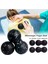 Fıstık-Mavi Kadın Yoga Rulo Köpük Blok Yoga Ekipmanları Fıstık Topu Seti Blok Fıstık Masaj Rulo Topu Terapi Relax Egzersiz Fitness (Yurt Dışından) 2