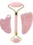 2 Adet Tip B1 Yüz Masajı Guaj Kazıyıcı Yüz Masajı Gua Sha Doğal Yeşim Pembe Kuvars Rulo Selülit Masajı Taş Gua Sha Seti Kurulu (Yurt Dışından) 3