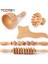 Set I-2pcs Selülit Önleyici Gua Sha Masaj Aletleri Ahşap Vücut Maderoterapi Sırt Masajı Rulo Tekerlek Maderoterapi Kiti Indirgeyici Masaj Için (Yurt Dışından) 3