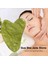 Yeşil Doğal Yeşil Yeşim Taş Gua Sha Masaj Aracı Yüz Spa Terapi Masajı Guaj Taş Antistres Vücut Kazıma Tahtası (Yurt Dışından) 3