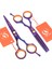 A0029A-01-55 Meisha 5.5 Inç Japonya Salon Saç Kesme Makası Kuaförlük Makas Saç Profesyonel Berber Makası Seti Inceltme Jilet A0029A (Yurt Dışından) 1