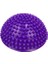 Mor 16 cm Yoga Topu Pvc Şişme Masaj Noktası Yarım Fit Top Denge Eğitmen Sabitleyici Gym Pilates Fitness Dengeleme Masaj Topu (Yurt Dışından) 1