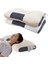 Gri M-48X74CM Yumuşak 3D Spa Masaj Yastığı Süper Ergonomik Boyun Masaj Yastıkları Uykuyu Korumaya Yardımcı Olmak Boyun Yastık Örme Pamuk Yastık Yatak (Yurt Dışından) 3