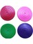 Kırmızı 16 cm Yoga Topu Pvc Şişme Masaj Noktası Yarım Fit Top Denge Eğitmen Sabitleyici Spor Pilates Fitness Dengeleme Masaj Topu (Yurt Dışından) 3