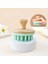 1-2 Silikon Masaj Tarak Şampuan Fırçası Ahşap Saç Fırçası Banyo Fırçası Yumuşak El Uzun Diş Temizleme Ovma Fırçası Bambu Banyo Fırçası (Yurt Dışından) 2