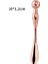 10 cm Gül Altın Mini Çelik Top/seramik Göz Kremi Masaj Sopa Rulo Top Göz Masaj Sopa Gözler Krem Kaşık Kırışıklıkları ve Koyu Halkaları Kaldırmak (Yurt Dışından) 2