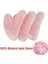 Pembe Gösterildiği Gibi Doğal Yeşim Taşı Gua Sha Masaj Tahtası Gül Kuvars Guasha Plaka Yeşim Yüz Masajı Kazıyıcılar Araçları Yüz Boyun Arka Vücut (Yurt Dışından) 1