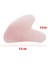 Pembe Gösterildiği Gibi Doğal Yeşim Taşı Gua Sha Masaj Tahtası Gül Kuvars Guasha Plaka Yeşim Yüz Masajı Kazıyıcılar Araçları Yüz Boyun Arka Vücut (Yurt Dışından) 4