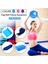 Mor Pratik Spor Yoga Topları Pilates Fitness Salonu Denge Fitball Egzersiz Pilates Egzersiz Masaj Topu (Yurt Dışından) 2