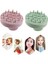 F Silikon Şampuan Fırça Kafası Saç Derisi Masaj Tarak Saç Yıkama Tarağı Vücut Masaj Fırçası Banyo Duş Fırçası Salon Kuaförlük Aracı (Yurt Dışından) 5