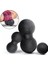 M043-DOUBLE 24CM Mini Epp Fitness Topu Çift Lakros Masaj Topu Hareketlilik Fıstık Topu Kendini Miyofasyal Serbest Bırakma Derin Doku Yoga (Yurt Dışından) 1