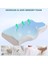 Beyaz Gri 62 cm Yenı Yumuşak Kelebek Bellek Köpük Yastık Ortez Yastık Yavaş Kurtarma Boyun Yastık Ergonomik Yastık Relax Boyun Yetişkin (Yurt Dışından) 4