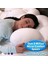 Beyaz Vücut Masajı Çok Yönlü Uyku Yastığı Boyun Masajı Uyku Yumurta Şekilli Baş Masajıyastık Baş Masajı Sağlık Masajı Yastığı (Yurt Dışından) 3