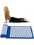 Yastık Mavi Acupressur Mat ve Yastık Seti Masaj Minderi Sırt ve Boyun Için Ayrı Yastık ile Kas Gevşetme Masaj Minderi Yoga Başak Mat (Yurt Dışından) 2