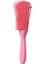 Pembe Salon Dolaşık Açıcı Fırça Kıvırcık Saçlar Için Kaymaz Kauçuk Ahtapot Saç Fırçası Tarak Saç Derisi Masaj Fırçaları Saç Şekillendirici Aracı (Yurt Dışından) 1