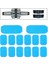 Ems Abs Yedek Ped Hidrojel Etiket Masaj Yastığı Kas Stimülatörü Abs Toner Aksesuarları Jel Levha 2 Adet/paket (Yurt Dışından) 1