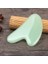 Açık Yeşil Yeşim Yüz Masajı Gua Sha Doğal Reçine Bianstone Yeşim Gua Sha Vücut Masajı Kazıyıcı Guaj Kazıyıcı Güzellik Sağlık Guasha Kurulu (Yurt Dışından) 1