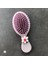 Şanslı Çiçek Saç Derisi Masaj Tarak Taşınabilir Saç Fırçası Anti Statik Sevimli Scrunchie Elastik Lastik Bant Salon Kuaförlük Şekillendirici Araçları Kadın Için (Yurt Dışından) 1