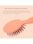 Şanslı Çiçek Saç Derisi Masaj Tarak Taşınabilir Saç Fırçası Anti Statik Sevimli Scrunchie Elastik Lastik Bant Salon Kuaförlük Şekillendirici Araçları Kadın Için (Yurt Dışından) 4