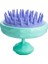 Pembe Silikon Şampuan Saç Derisi Masaj Masaj Tarak Banyo Duş Fırçası Gevşeme Scrubber Exfoliator Kadın Erkek Çocuklar Için (Yurt Dışından) 2