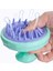 Pembe Silikon Şampuan Saç Derisi Masaj Masaj Tarak Banyo Duş Fırçası Gevşeme Scrubber Exfoliator Kadın Erkek Çocuklar Için (Yurt Dışından) 4