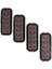 4 Adet Set 6.3X15.2 cm Elektrot Kol Tonlama Pedleri Kemer Jel Abs Toner Çekirdek Abs Egzersiz Tonlama Jel Pedi Değiştirin Kalça Kas Abs Alt Kemer (Yurt Dışından) 1