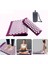 Mor Yastık Sadece Akupunktur ve Yakı Akupunktur Noktası Masaj Yastığı Genel Sırt Ağrısını Rahatlatmak Yoga Mat Yastık Seti Ev Fizyoterapi Mat (Yurt Dışından) 2