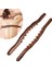 Kömürleşmiş-8 Boncuk Gua Sha Masaj Sopa Kömürleşmiş Ahşap Geri Kazıma Meridyen Guasha Terapi Noktası Tedavisi Lenfatik Drenaj Anti Selülit (Yurt Dışından) 1