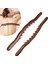 Kömürleşmiş-8 Boncuk Gua Sha Masaj Sopa Kömürleşmiş Ahşap Geri Kazıma Meridyen Guasha Terapi Noktası Tedavisi Lenfatik Drenaj Anti Selülit (Yurt Dışından) 2