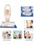 Mor Yoga Başak Mat Anti-Stres Akupunktur Pedi Iğne Masaj Akupunktur Mat Baş Boyun Geri Ayak Masajı Yastık (Yurt Dışından) 4