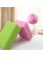 Pembe Eva Spor Salonu Blokları Köpük Tuğla Eğitim Egzersiz Fitness Seti Aracı Yoga Bolster Yastık Yastık Germe Vücut Şekillendirme Yoga Blokları (Yurt Dışından) 4