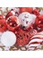 130PCS Noel Süs Topu Ağacı Plastik Top Boyalı Yıldız Topu, A (Yurt Dışından) 4