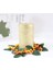 Adet Noel Mum Yüzükleri Noel Için Yapay Berry Mum Yüzükleri (Yurt Dışından) 5