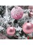 Pcs Noel Topu Süsleri Noel Ağacı Süslemeleri Topları, Pembe (Yurt Dışından) 5