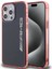 iPhone 15 Pro Max Kılıf Amg Orjinal Lisanslı Çift Katmanlı Şeffaf Büyük Logo Kapak Siyah 1