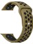 Haylou Watch 2 Pro Kordon Delikli Çift Renk Silikon Koyu Yeşil 1
