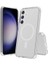 Casestreet Samsung Galaxy S23 Fe Kılıf Wireless Mıknatıslı Tacsafe Şeffaf Sert Silikon Renksiz 1