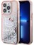 ZORE Hello Kitty iPhone 15 Pro Kılıf Hello Kitty Orjinal Lisanslı Ikonik Sıvılı Glitter Kapak Pembe 1