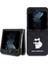 Galaxy Z Flip 5 Kılıf Orjinal Lisanslı Kl Desenli Choupette Ikonik Saffiano Siyah 1