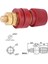 Xhhdqes 2 Adet Terminal Bağlama Direği, 555 Tip Pirinç Sütun Terminal Bloğu M8 Diş Çapı Bağlama Direği 220V-380V 200A (Yurt Dışından) 5