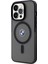 iPhone 15 Pro Max Kılıf Bmw Orjinal Lisanslı Magsafe Şarj Özellikli Iml Baskı Logolu Buzlu Mat Siyah 2