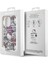 ZORE Hello Kitty iPhone 15 Pro Kılıf Hello Kitty Orjinal Lisanslı Ikonik Logolu Etiket Graffiti Kapak Beyaz 5